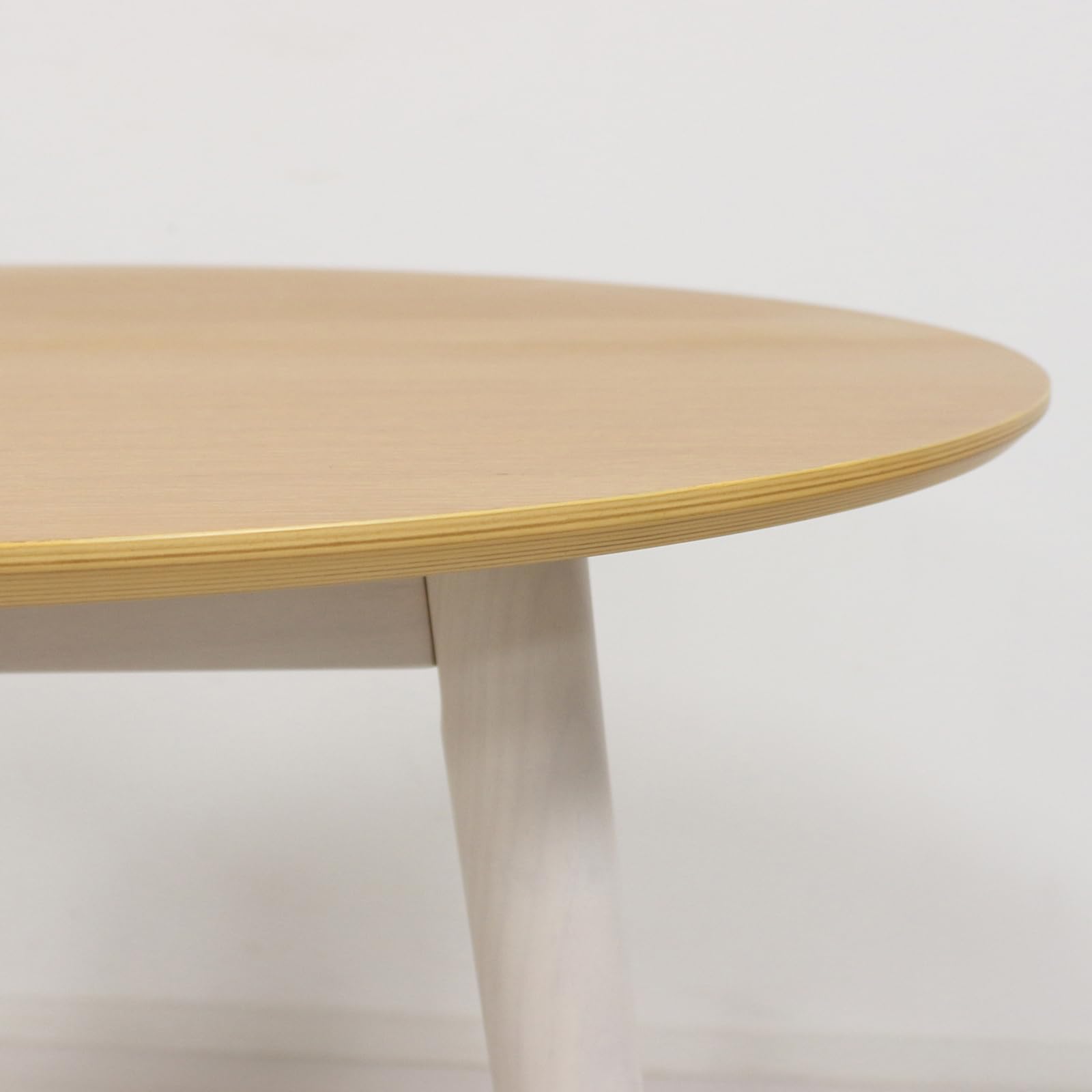 Amazon｜ダイニングテーブル 丸テーブル 幅90 高さ70 食卓 白 丸